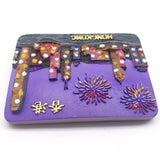 Hong Kong China Fridge Magnet 3D Resin