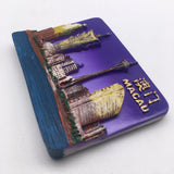 Macao China Fridge Magnet 3D Resin