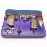 Macao China Fridge Magnet 3D Resin