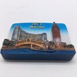 Macao China Fridge Magnet 3D Resin