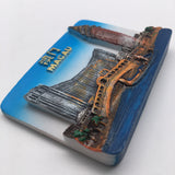 Macao China Fridge Magnet 3D Resin