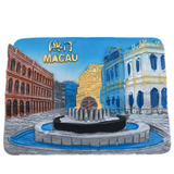 Macao China Fridge Magnet 3D Resin