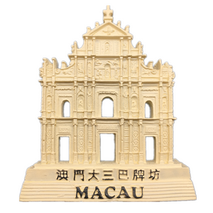 Macao China Fridge Magnet 3D Resin