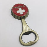 Flag Switzerland Fridge Magnet Bottle Opener Metal Craft