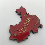 China Map Fridge Magnet Metal Craft