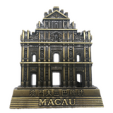 Macao China Fridge Magnet Metal Craft