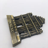 Macao China Fridge Magnet Metal Craft