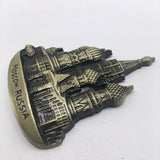 Moscow Russia Fridge Magnet Metal Craft