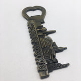 Hong Kong China Fridge Magnet Bottle Opener Metal Craft