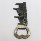 Hong Kong China Fridge Magnet Bottle Opener Metal Craft