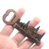 Hong Kong China Fridge Magnet Bottle Opener Metal Craft