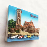 Murano Venice Italy Fridge Magnet 3D Resin