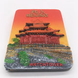 Watch Tower Beijing China Fridge Magnet 3D Resin