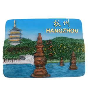 Hangzhou China Fridge Magnet 3D Resin