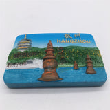 Hangzhou China Fridge Magnet 3D Resin