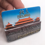 Forbidden City Beijing China Fridge Magnet 3D Resin