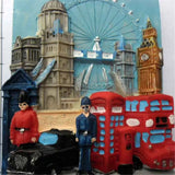 London England UK Fridge Magnet 3D Resin