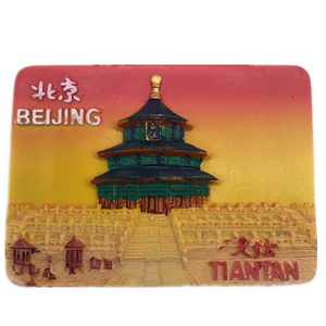 Beijing Tiantan China Fridge Magnet 3D Resin