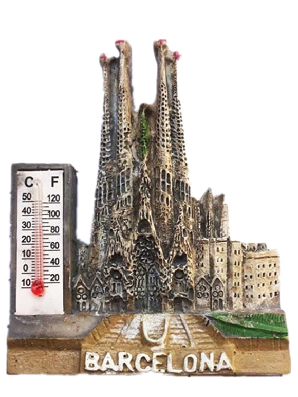 Barcelona Sagrada Familia Cathedral Spain Fridge Magnet 3D Resin