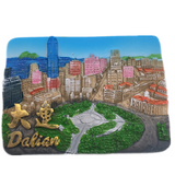 Dalian China Fridge Magnet 3D Resin