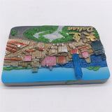 Dalian China Fridge Magnet 3D Resin