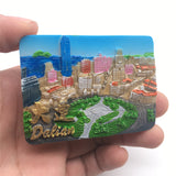 Dalian China Fridge Magnet 3D Resin