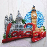 London England UK Fridge Magnet 3D Resin