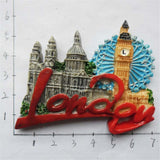 London England UK Fridge Magnet 3D Resin