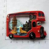 London Bus England UK Fridge Magnet 3D Resin