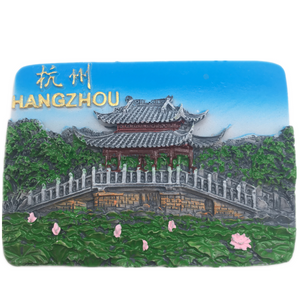 Hangzhou China Fridge Magnet 3D Resin