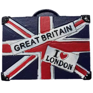 London England UK Fridge Magnet 3D Resin