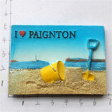 Paignton England UK Fridge Magnet 3D Resin