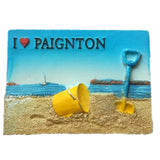 Paignton England UK Fridge Magnet 3D Resin