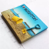 Paignton England UK Fridge Magnet 3D Resin