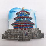 Tiantang Beijing China Fridge Magnet 3D Resin