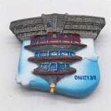 Tiantang Beijing China Fridge Magnet 3D Resin