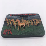 Xian China Fridge Magnet 3D Resin