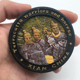 Xi An Terracotta China Fridge Magnet 3D Resin