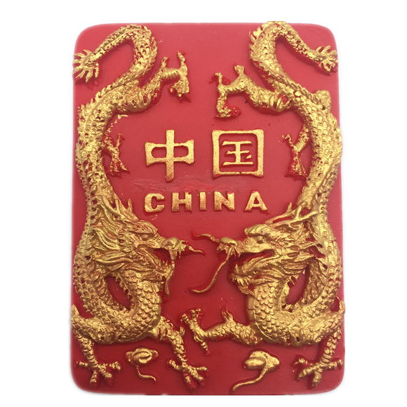 Dragon China Fridge Magnet 3D Resin