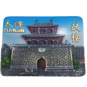 Tianjin China Fridge Magnet 3D Resin