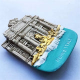 Fontana di Trevi Rome Italy Fridge Magnet 3D Resin