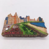 Shanghai China Fridge Magnet 3D Resin