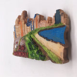 Shanghai China Fridge Magnet 3D Resin