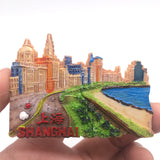 Shanghai China Fridge Magnet 3D Resin