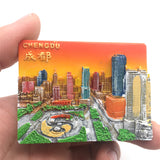 Chengdu China Fridge Magnet 3D Resin