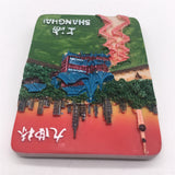 Shanghai China Fridge Magnet 3D Resin