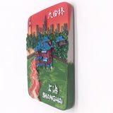 Shanghai China Fridge Magnet 3D Resin