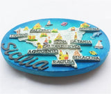 Sicily Italy Fridge Magnet 3D Resin