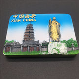 Xian China Fridge Magnet 3D Resin