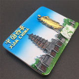 Xian China Fridge Magnet 3D Resin